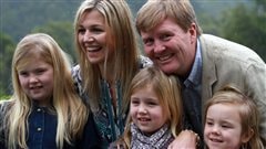 Maxima Zorreguieta, Willem-Alexander et leurs filles Amalia, Ariane et Alexia  �AFP/Francisco Ramos Mejia
