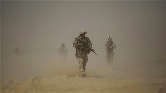 Soldados estadounidenses en Afganistán