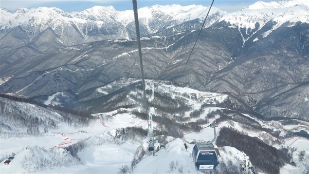 Les montagnes de Krasnaya Polyana