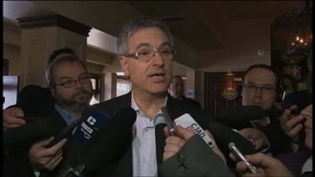 Le chef intérimaire du PLQ, Jean-Marc Fournier