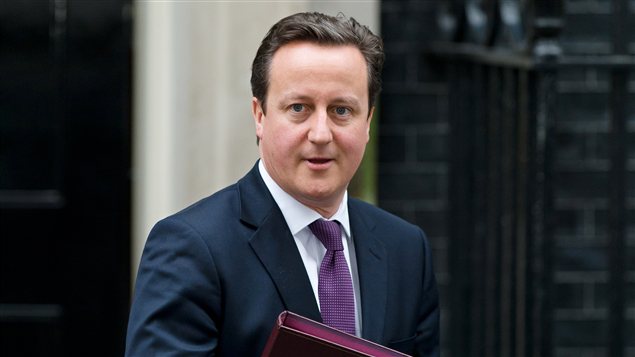 David Cameron, premier ministre britannique