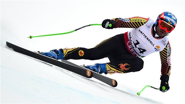 Le Canadien Jan Hudec à Schladming