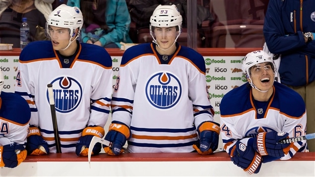 Taylor Hall, Ryan Nugent-Hopkins et Nail Yakupov