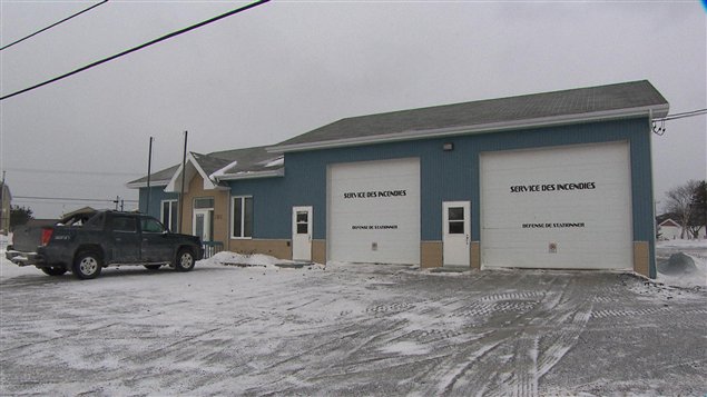 La nouvelle caserne des pompiers de Sainte-Félicité