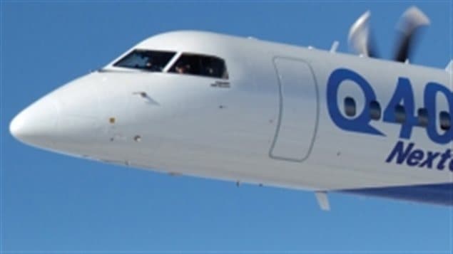 Un avion CRJ de Bombardier
