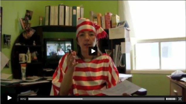 La première capsule vidéo de l'activité « Où est Jacinthe? »