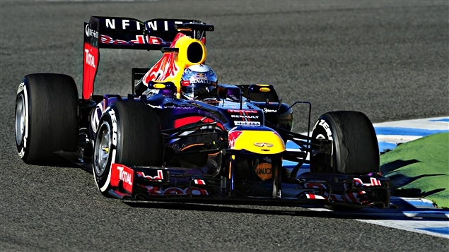 Sebastian Vettel à Jerez