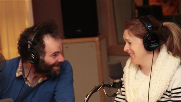 Frédéric Blanchette et Catherine Trudeau au cabaret |©Radio-Canada / Philippe Couture Frédéric Blanchette et Catherine Trudeau au cabaret |©Radio-Canada / Philippe Couture