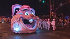 Les nombreux chars allégoriques ont fait le bonheur des petits et des grands.