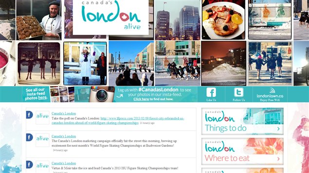 Un nouveau site web pour London