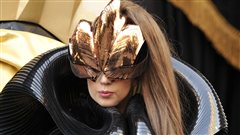 La chanteuse Lady Gaga. La chanteuse Lady Gaga.