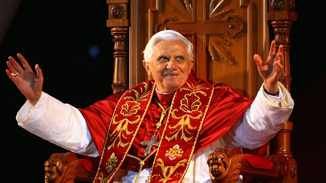 Le pape Benoît XVI