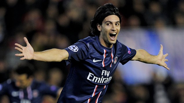 Javier Pastore du Paris SG.