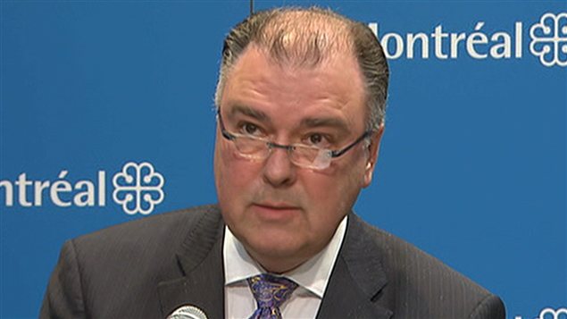 Le directeur général de la Ville de Montréal, Guy Hébert