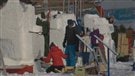 Sculpture sur neige : une première expérience réussie