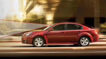 Le système EyeSight est offert en option sur les Outback, Legacy et Forester.