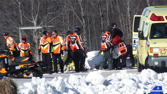 Jacques Villeneuve a été victime d'un accident au Grand Prix Ski-Doo de Valcourt