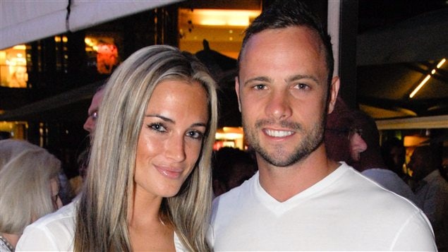 Oscar Pistorius et Reeva Steenkamp le 26 janvier dernier.