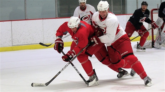 Eric (gauche) et Jordan Staal