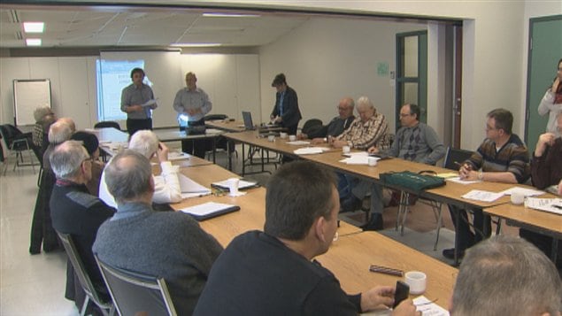 Des représentants de divers groupes ont répondu à l'invitation de Claude Patry