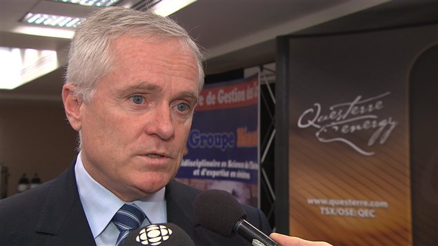 Michael Binnion, PDG de Questerre et nouveau président de l'Association pétrolière et gazière du Québec