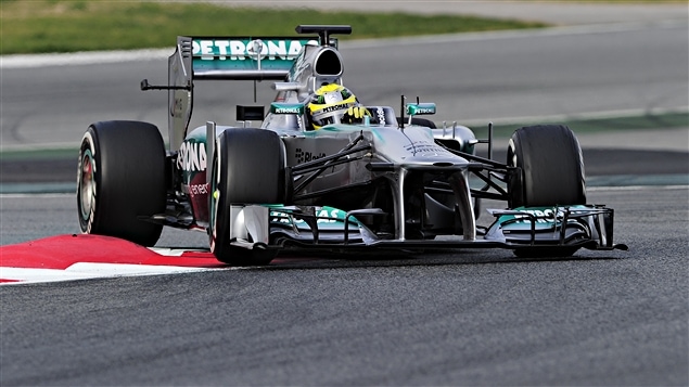 Nico Rosberg à Barcelone