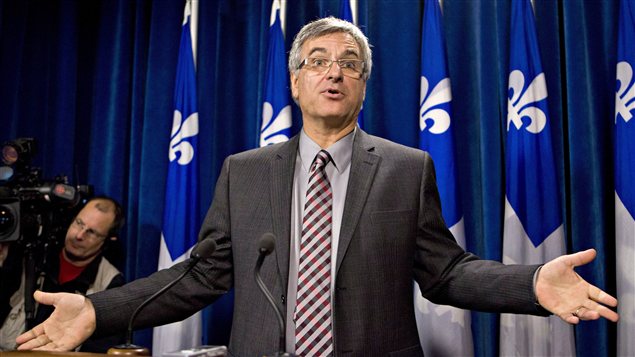 Le chef intérimaire du PLQ, Jean-Marc Fournier