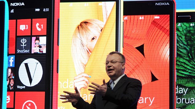Le grand patron de Nokia, Stephen Elop, à Barcelone lundi
