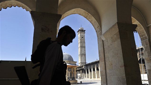Mosquée des Omeyyades à Alep