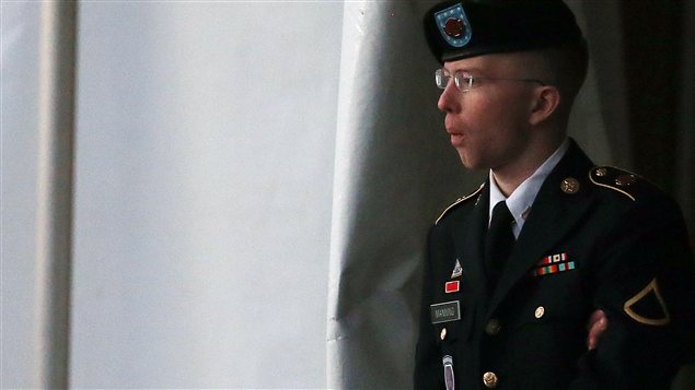 Bradley Manning, lors d'une comparution le 8 janvier dernier