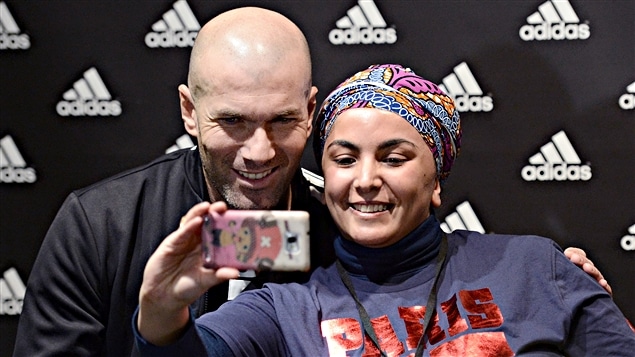 Zinédine Zidane en promotion