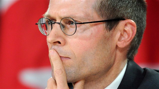 Olivier De Schutter lors de son passage à Ottawa en mai 2012