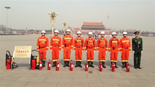 Avec la tenue de l'Assemblée nationale populaire, les pompiers sont aussi sur un pied d’alerte. 