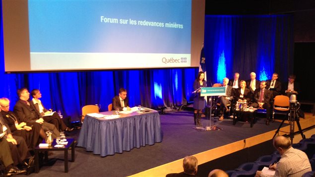 La ministre des Ressources naturelles, Martine Ouellet