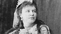 Emma Albani vers 1876, dans l'op�ra Tannh�user, de Richard Wagner
