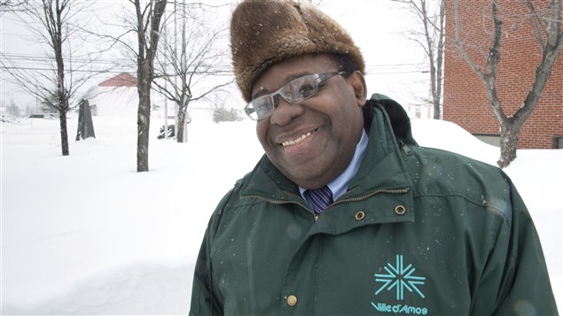Ulrick Chérubin, maire de la ville d'Amos au Québec