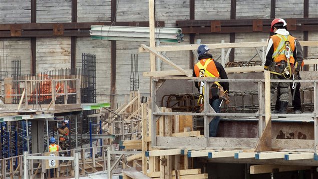 Ouvriers à Montréal