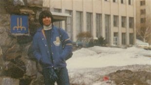 Oscar Ramírez en 1978, a los 18 años.