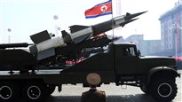 La Corée du Nord procède au tir de trois missiles