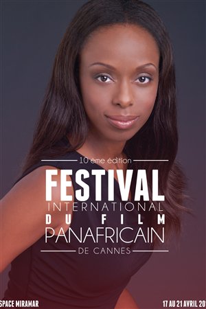 Affiche de la 10e édition du Festival international du film panafricain de Cannes