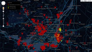 #BanlieueLaNuit : cartographie des échanges virtuels