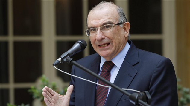 Humberto de la Calle, jefe de la delegación del gobierno colombiano que dialoga con las FARC, en Cuba. 