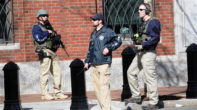 La seguridad fue reforzada en Boston