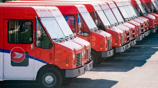 Canada Post said it delivered almost one billion fewer pieces of mail in 2012 compared to 2006. This decrease in mail volume is leading to 'serious financial challenges,' the company said Wednesday. 