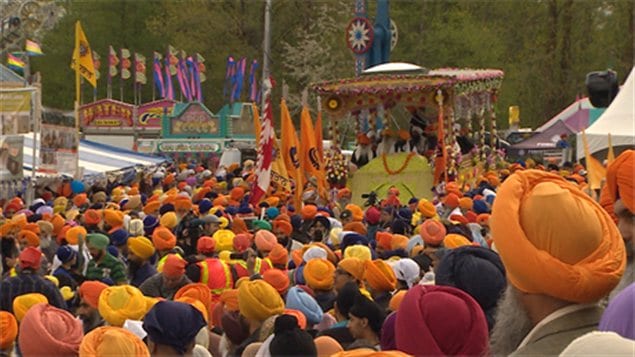 Le défilé Vaisakhi à Surrey