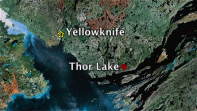 Le site minier de Thor Lake dans les TNO