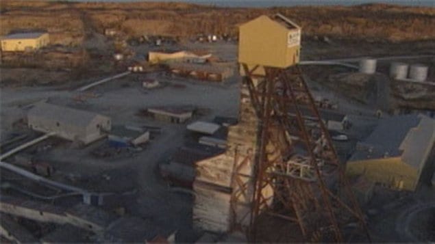 Site de la mine Giant (Giant Mine) à Yellowknife dans les TNO 