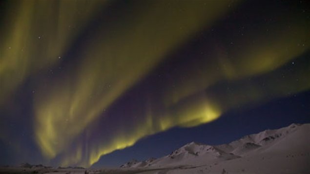Aurores boréales au Yukon
