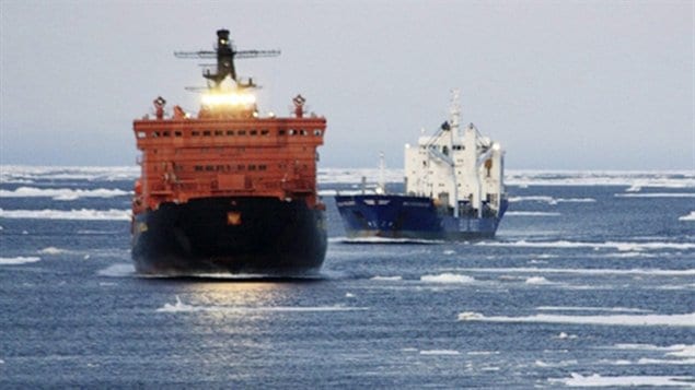 Navigation commerciale en Arctique