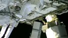 Fuite d'ammoniaque de la SSI : sortie d'urgence dans l'espace
